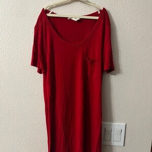 Forever 21 Red Short Sleeve Tee